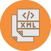 Xml File Vector Icon