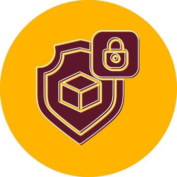 icono de vector de seguridad