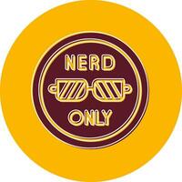 Nerd Only Vector Icon