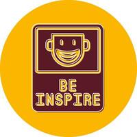 Be Inspired Vector Icon