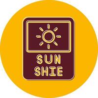 Sunshine Vector Icon