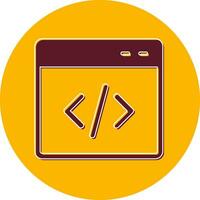 Coding Vector Icon