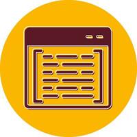Coding Vector Icon