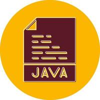 Java guión vector icono