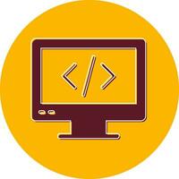 Web Coding Vector Icon