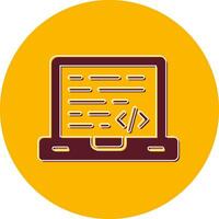 Coding Vector Icon