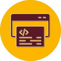 icono de vector html