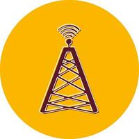 icono de vector de antena