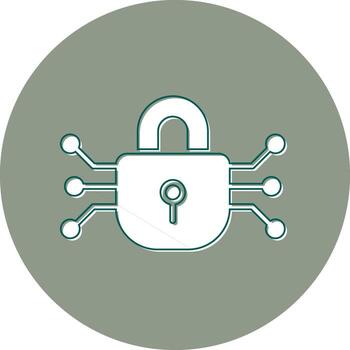 Data Encryption Vector Icon