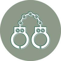 Handcuffs Vector Icon