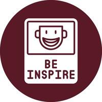 Be Inspired Vector Icon