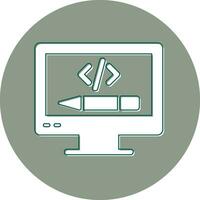 Coding Vector Icon