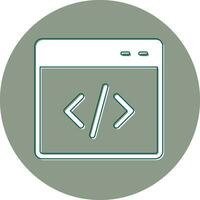 Coding Vector Icon