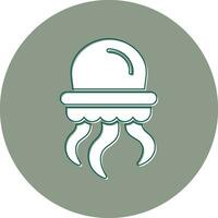 Jellyfish Vector Icon