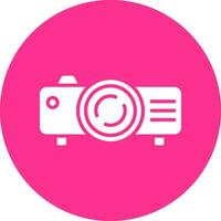 icono de vector de proyector