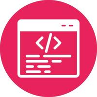 Web Programming Vector Icon