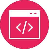 Coding Vector Icon