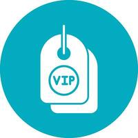 VIP oferta vector icono