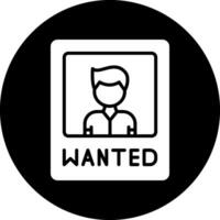 Wanted Vector Icon