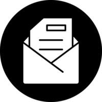 icono de vector de correo electrónico