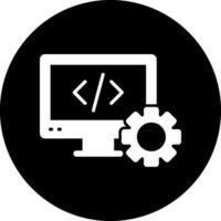 icono de vector de desarrollo web