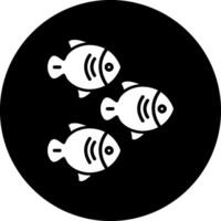 peces vector icono