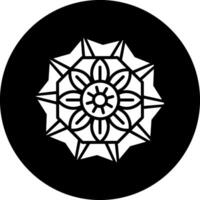 icono de vector de mandala