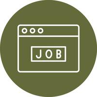 Job Vector Icon