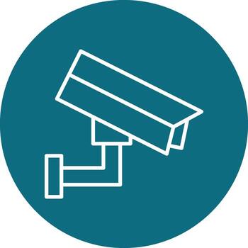 icono de vector de cctv