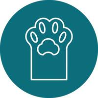 Paw Vector Icon