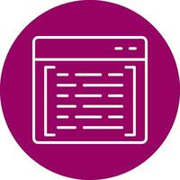 Coding Vector Icon