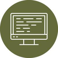 Programming Language Vector Icon
