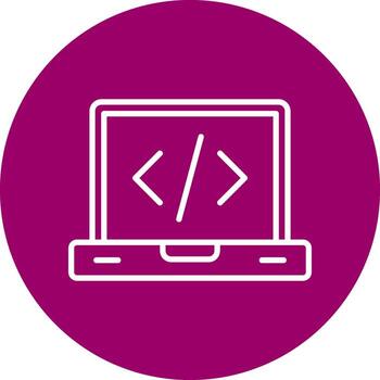 icono de vector de desarrollador