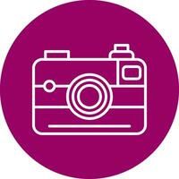 icono de vector de camara