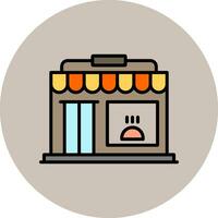 Supermarket Vector Icon