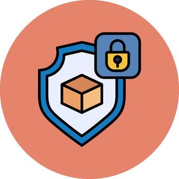icono de vector de seguridad