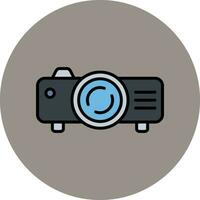 icono de vector de proyector