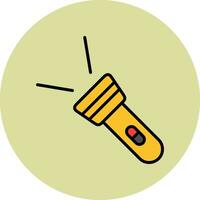 Flashlight Vector Icon