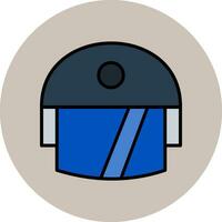 Helmet Vector Icon