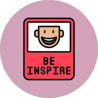 Be Inspired Vector Icon