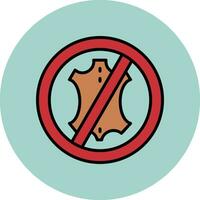 no leather Vector Icon