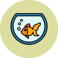 fish bowl Vector Icon