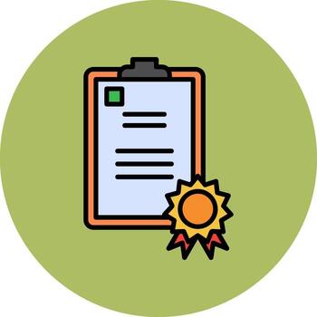 Contract Vector Icon