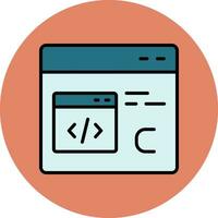 Computer Languages Vector Icon