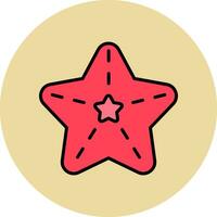 Starfish Vector Icon