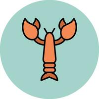 Lobster Vector Icon