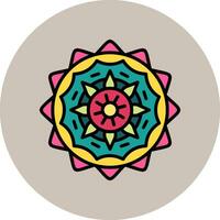 Mandala Vector Icon