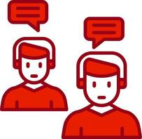 Conversation Vector Icon