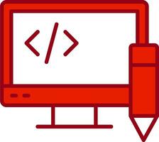 Edit Code Vector Icon