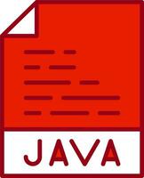 Java guión vector icono